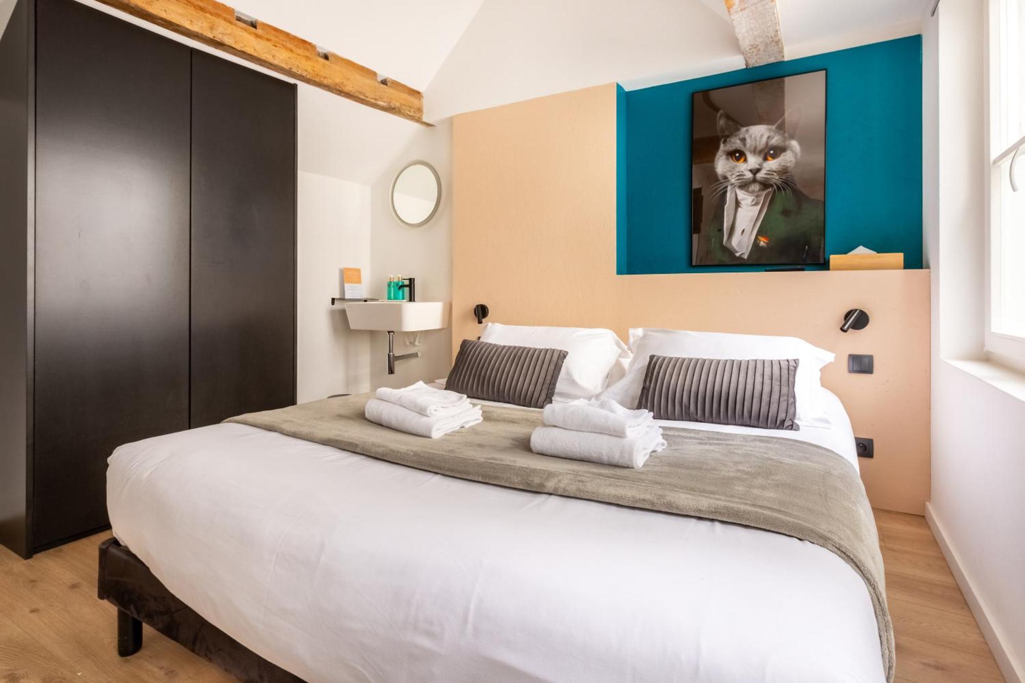 Au Chat Qui Dort Lille - Magasin Exteriér fotografie