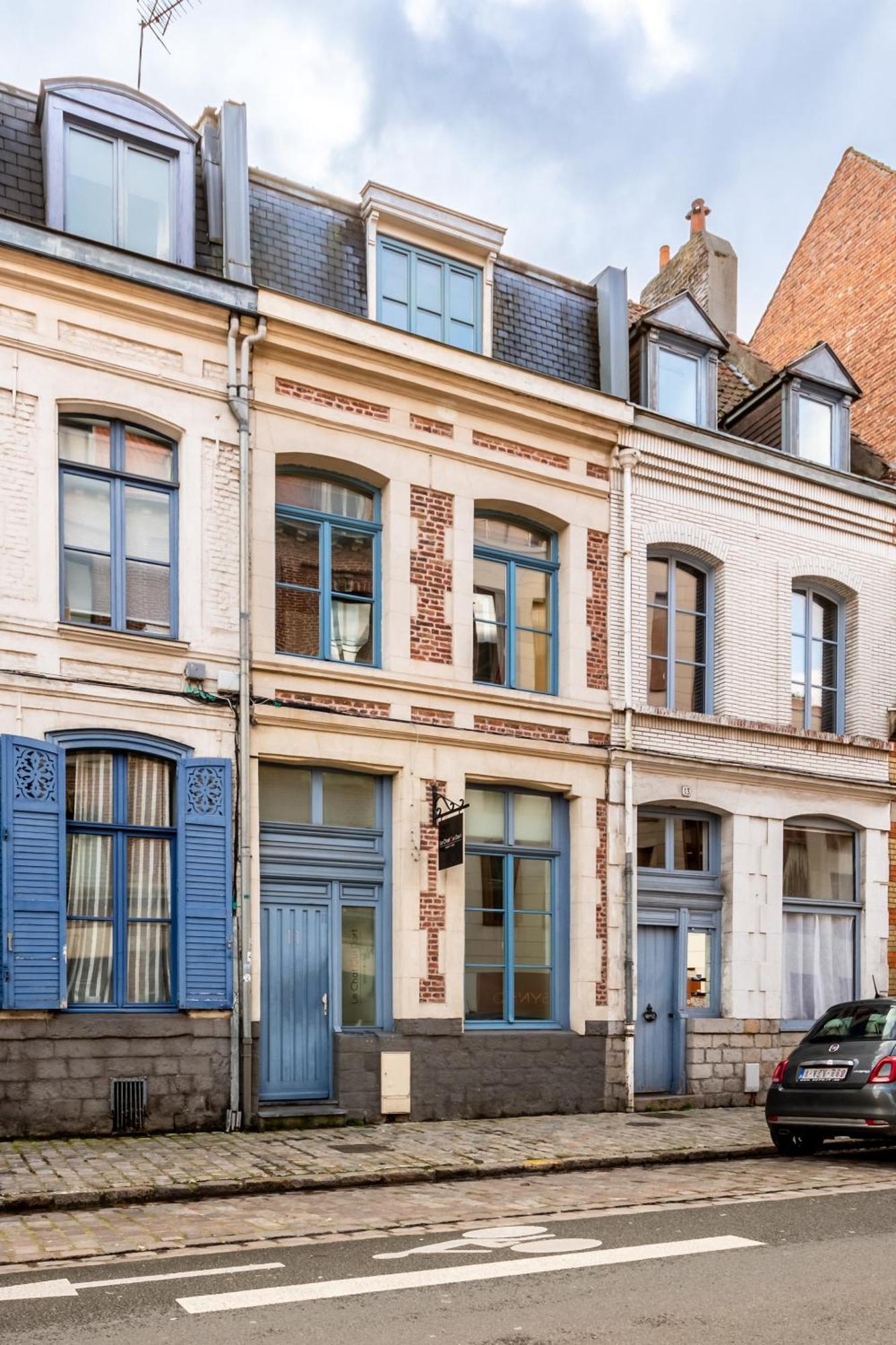 Au Chat Qui Dort Lille - Magasin Exteriér fotografie
